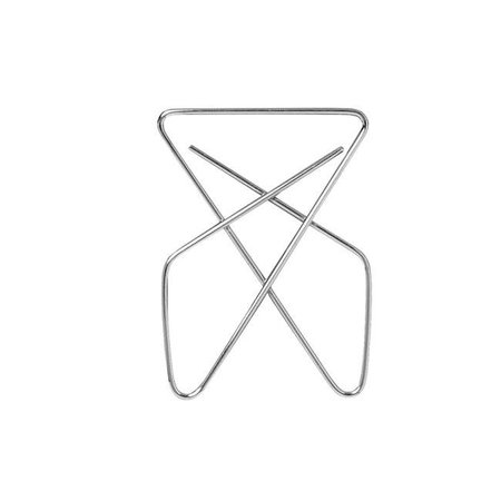 TEACHER'S AID Butterfly Large Number 1 Paper Clip; 2.50 in. - Steel Wire - Pack of 12 TE960815